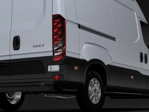 iveco daily van l2h2 2017 3D Model