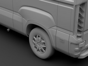iveco daily van l2h2 2017 3D Модель