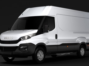iveco daily van l3h2 2014-2016 Modello 3D