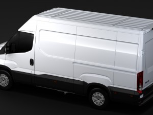 iveco daily van l3h2 2014-2016 Modello 3D