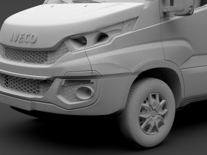 iveco daily van l3h2 2014-2016 Modello 3D