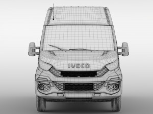 iveco daily van l3h2 2014-2016 Modello 3D