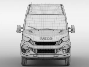 iveco daily van l3h2 2014-2016 3D Model