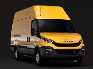 iveco daily van l3h3 2014 2016 3D Model