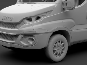 iveco daily van l3h3 2014 2016 3D Model