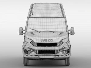 iveco daily van l3h3 2014 2016 3D Model