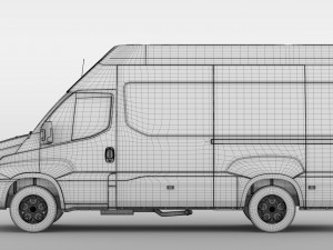 iveco daily van l3h3 2014 2016 3D Model