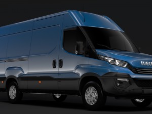 iveco daily van l3h2 2017 3D Model