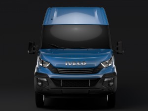 iveco daily van l3h2 2017 3D Model