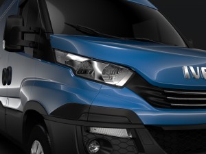 iveco daily van l3h2 2017 3D Model