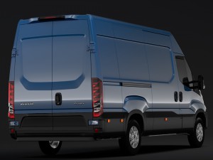 iveco daily van l3h2 2017 3D Model