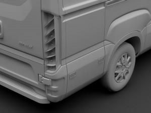 iveco daily van l3h2 2017 3D Model