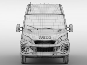 iveco daily van l3h2 2017 3D Model