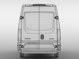 iveco daily van l3h2 2017 3D Model