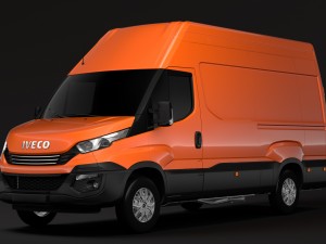 iveco daily van l3h3 2017 3Dモデル