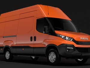 iveco daily van l3h3 2017 3Dモデル