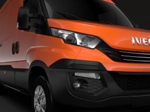 iveco daily van l3h3 2017 3Dモデル