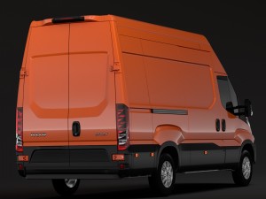 iveco daily van l3h3 2017 3Dモデル