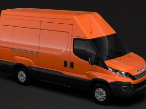 iveco daily van l3h3 2017 3Dモデル
