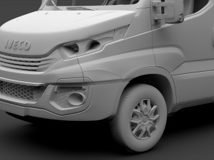 iveco daily van l3h3 2017 3Dモデル