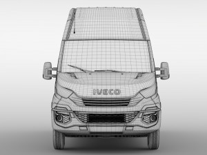 iveco daily van l3h3 2017 3Dモデル