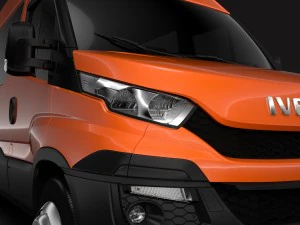 iveco daily minibus l3h2 2014-2016 Modello 3D