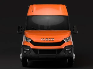 iveco daily minibus l3h2 2014-2016 3D Model