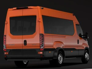 iveco daily minibus l3h2 2014-2016 3D Model