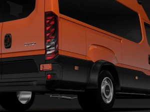 iveco daily minibus l3h2 2014-2016 3D Model