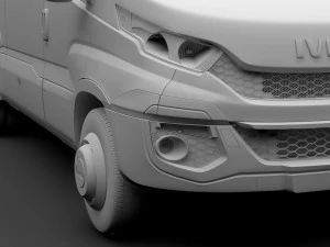 iveco daily minibus l3h2 2014-2016 3D Model