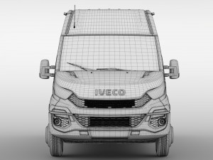 iveco daily minibus l3h2 2014-2016 3D-Modell