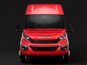 iveco daily minibus l3h2 2017 3D Model