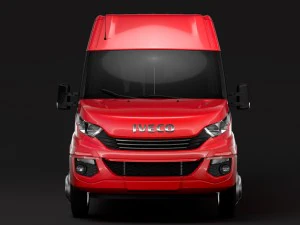 iveco daily minibus l3h2 2017 3D Model
