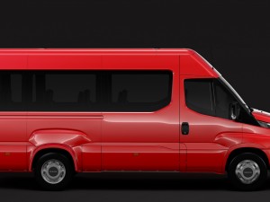 iveco daily minibus l3h2 2017 3D Model