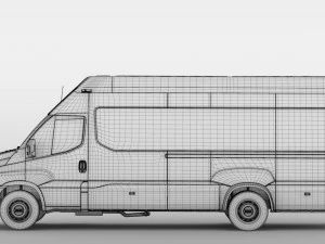 iveco daily tourus l4h3 2014-2016 3D Model