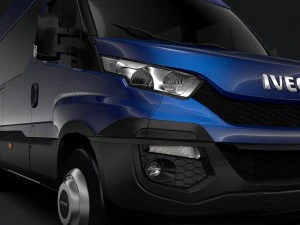 iveco daily minibus l3h3 2014 2016 3D Model