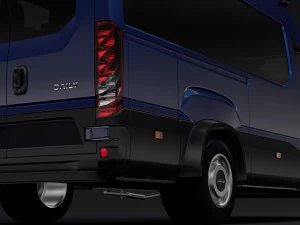 iveco daily minibus l3h3 2014 2016 3D Model