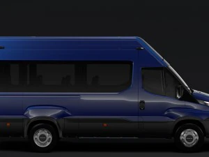 iveco daily minibus l3h3 2014 2016 3D Model