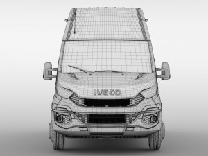 iveco daily minibus l3h3 2014 2016 Modello 3D