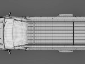 iveco daily minibus l3h3 2014 2016 3D Model