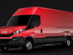 iveco daily van l4h2 2014 2016 3D Model