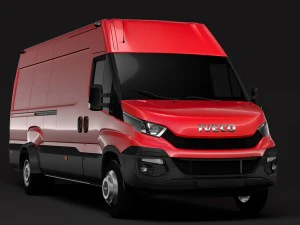iveco daily van l4h2 2014 2016 3D Model