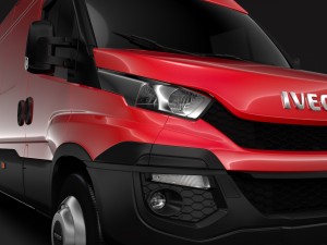 iveco daily van l4h2 2014 2016 3D Model