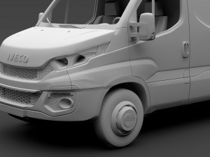 iveco daily van l4h2 2014 2016 3D Model