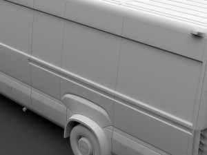 iveco daily van l4h2 2014 2016 3D Model