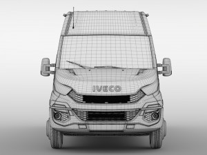 iveco daily van l4h2 2014 2016 3D Model
