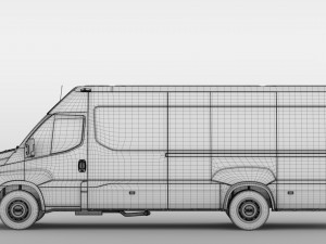 iveco daily van l4h2 2014 2016 3D Model