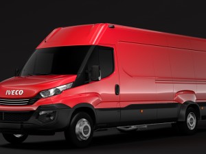 iveco daily van l4h2 2017 3D Model