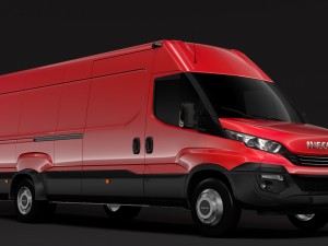 iveco daily van l4h2 2017 3D Model