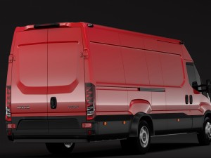 iveco daily van l4h2 2017 3D Model